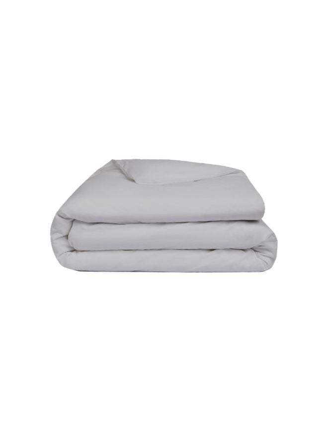 Orchard Exclusive (Grey) Queen Size Flat Sheet and Pillow covers (Set of 3 Pcs) Cotton percale Weave, Soft and Luxurious, High Quality Bed linen -180 TC