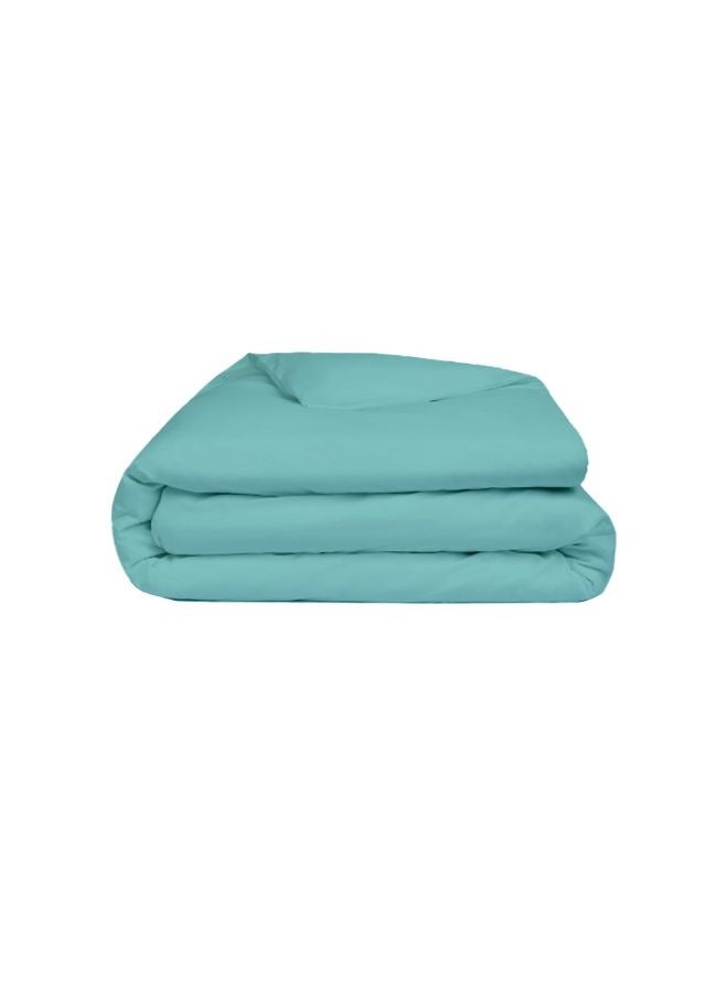 Orchard Exclusive (Sea Green) King Size Flat Sheet and Pillow covers (Set of 3 Pcs) Cotton percale Weave, Soft and Luxurious, High Quality Bed linen -180 TC