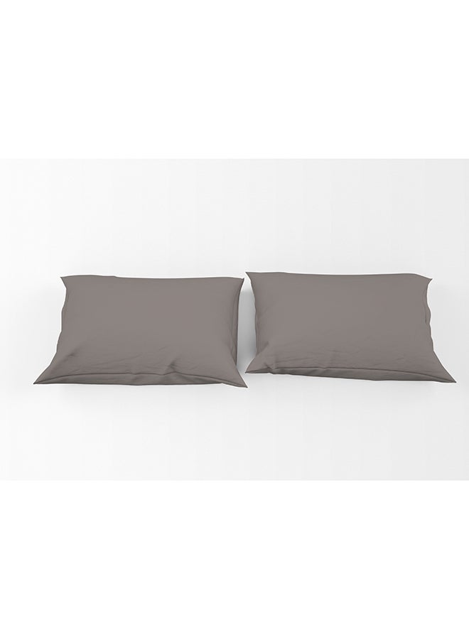 Hometex Design 100% Cotton Dyed Flat Sheet 3 piece Set MICROCHIP - 1 Flat Sheet (240x260 cm) + 2 Pillow Covers (50x80 cm)