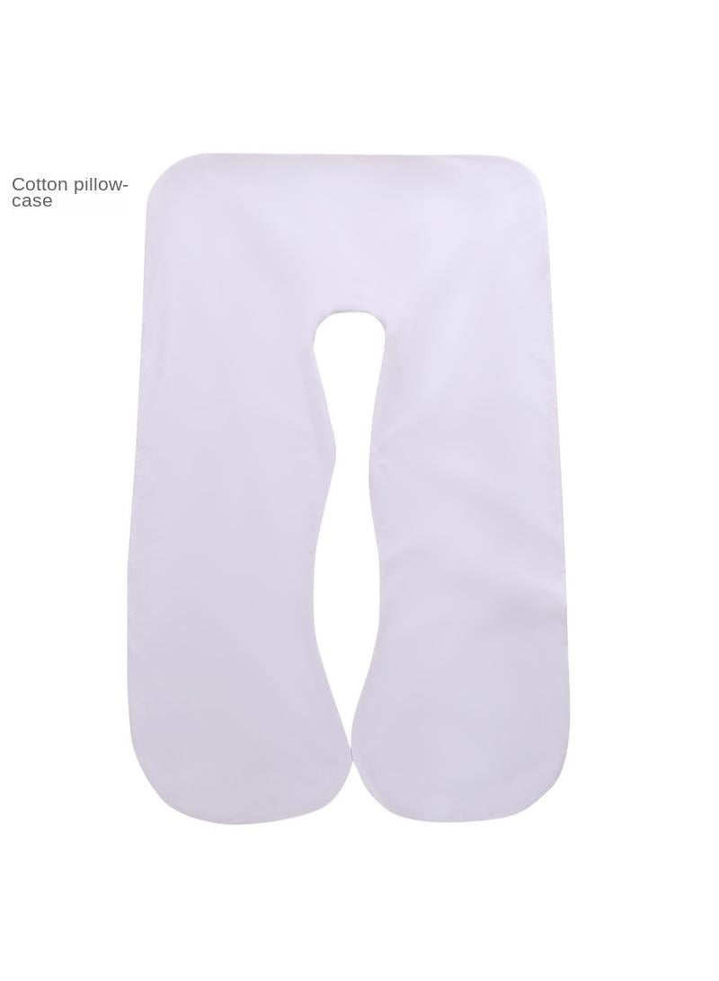 U-Shaped Full Body Pregnancy Cotton Pillow Cover 70x130cm