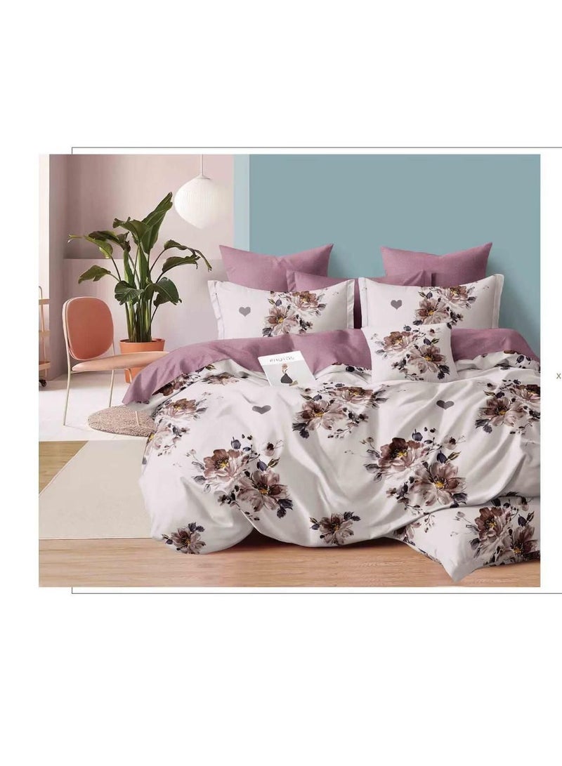 Pure cotton Comforter 6pcs set, Duvet Insert, Soft and warm   for All Season