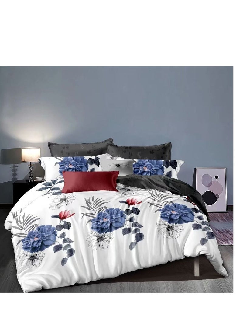 Pure cotton Comforter 6pcs set, Duvet Insert, Soft and warm   for All Season