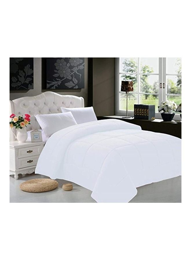 Alternative Double-Fill Comforter Duvet Insert White