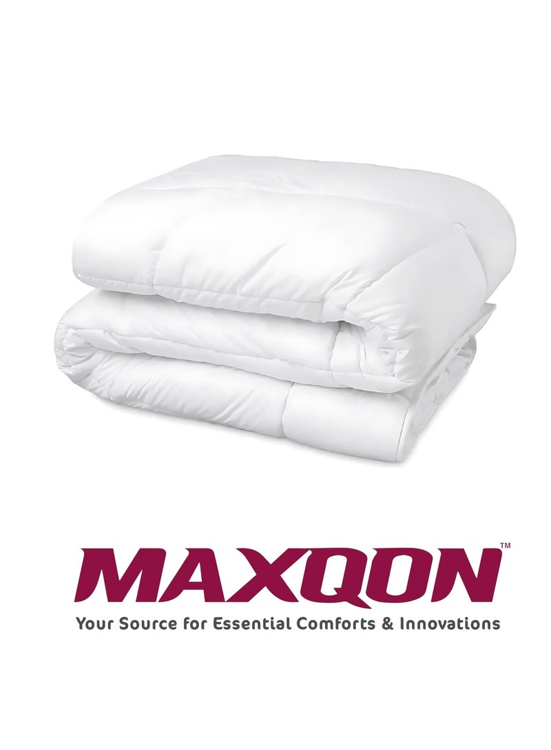 Duvet Comforter Microfiber for King/Queen Size Mattress 150x200, 200x220, Color White