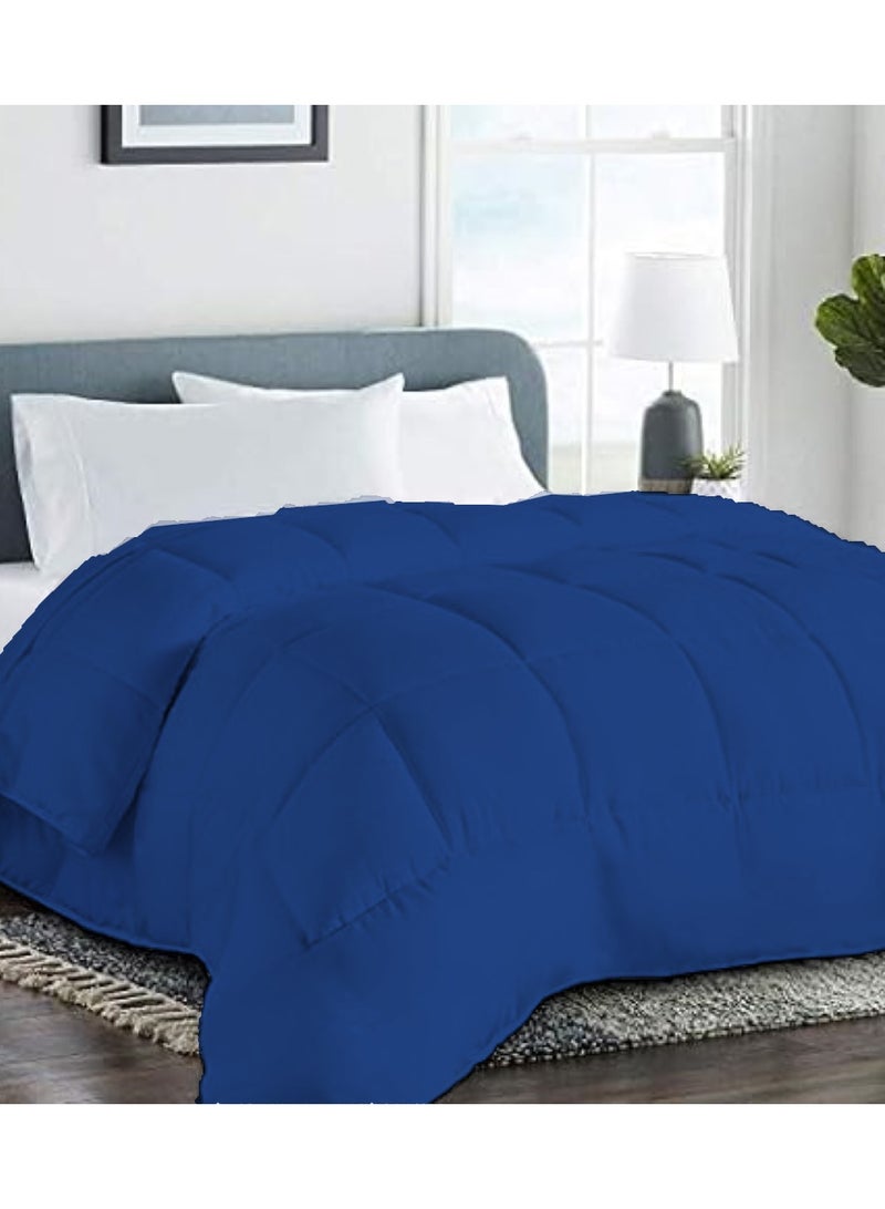 Duvet Comforter Microfiber for King/Queen Size Mattress 150x200, 200x220, Color Blue