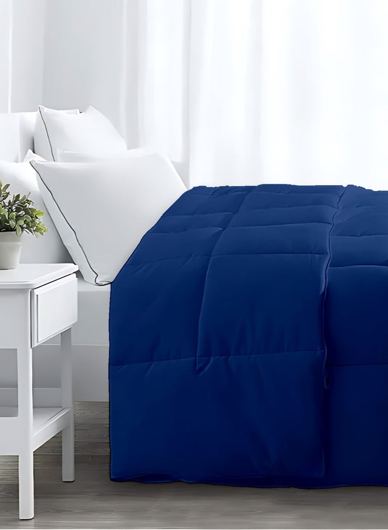 Duvet Comforter Microfiber for King/Queen Size Mattress 150x200, 200x220, Color Blue