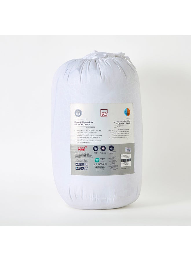 PureShield King Antimicrobial Microfiber Duvet 220 x 220 cm