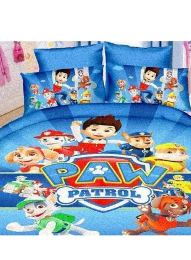 UKR Kids Bedding Set for Boys | 3-Piece Single Bed Set (150x200 cm) | Soft Pillowcase, Duvet Cover & Bedsheet | Children’s Bedroom Decor, Bedding for Boys, Boys Room Accessories