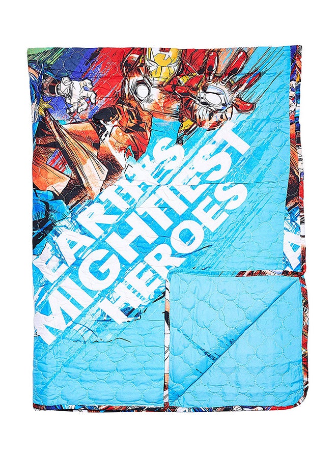 Printed Blanket Polyester Multicolour 150x200cm