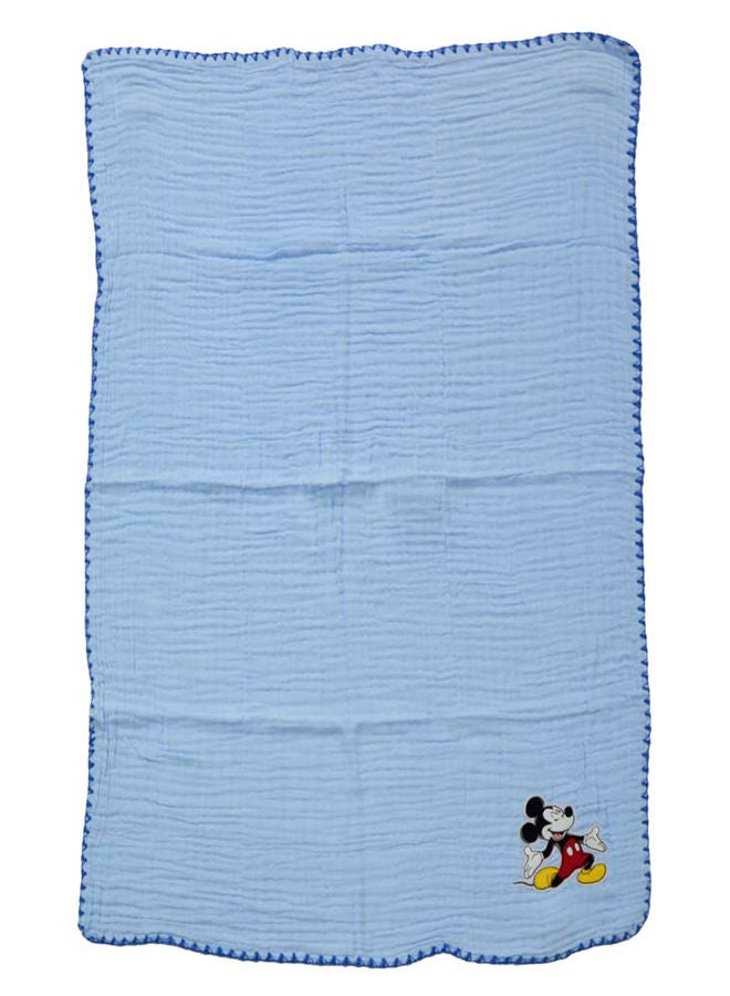 Mickey - Gauge Blanket - Blue