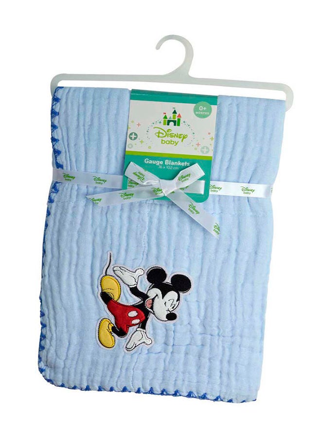 Mickey - Gauge Blanket - Blue