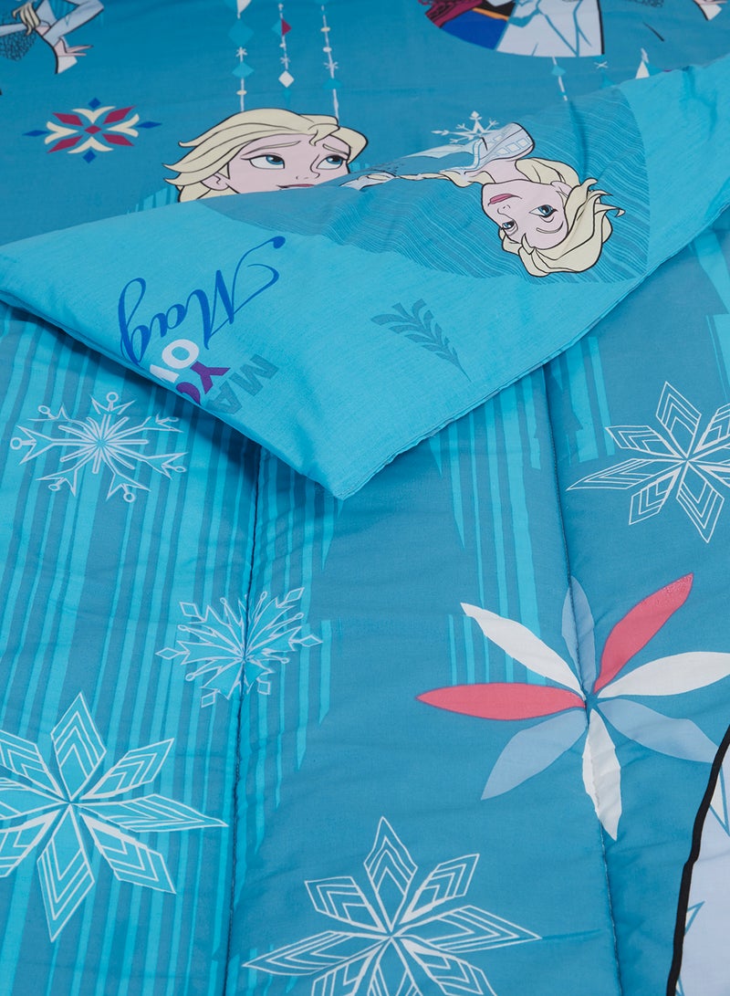 4-Piece Frozen Comforter Set Cotton Multicolour