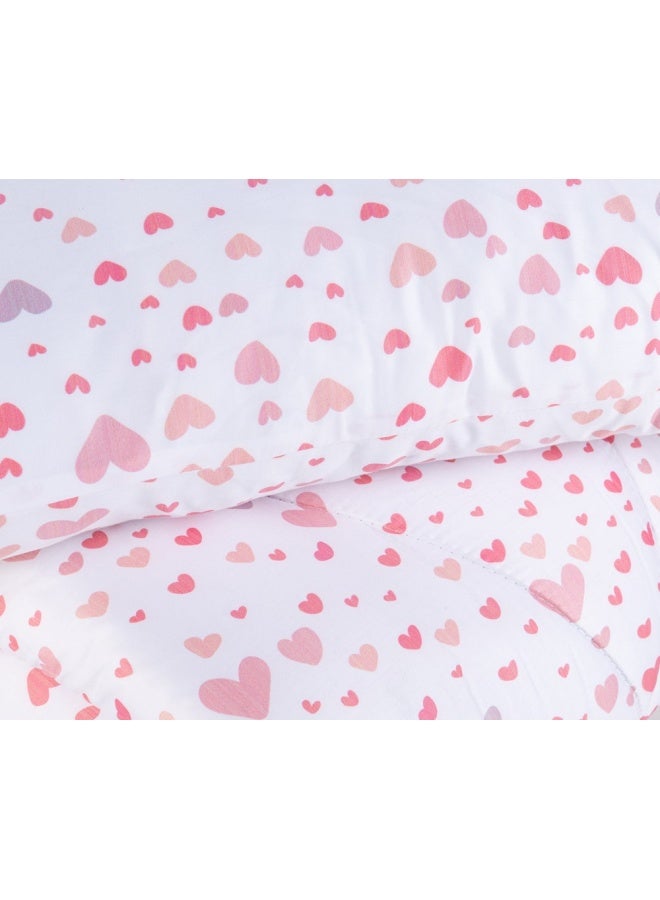 Hearts Toddler Comforter