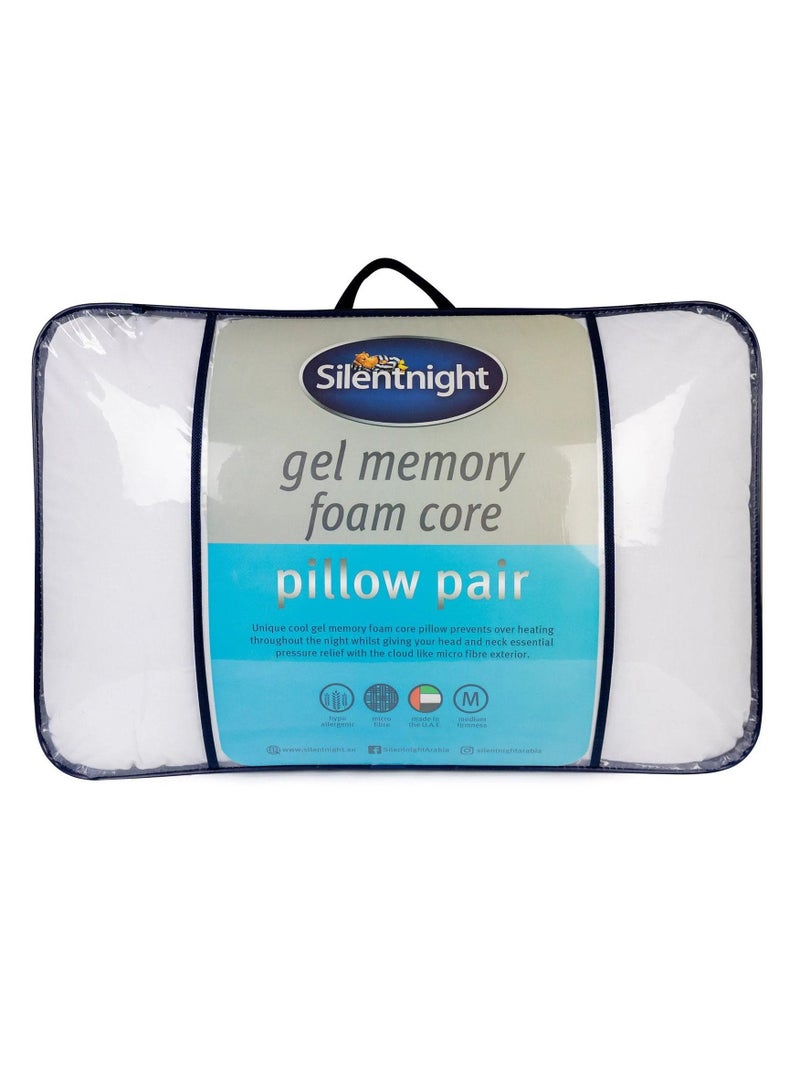 Gel Memory Foam Core Pillow