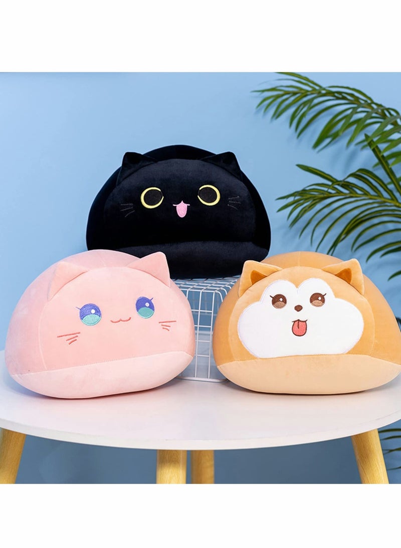 Pillow Cute Shiba Plush Pillow, Fat Animal Toy Adorable Hugging Sleeping for Toddler Kids Friends 11.8 Inches