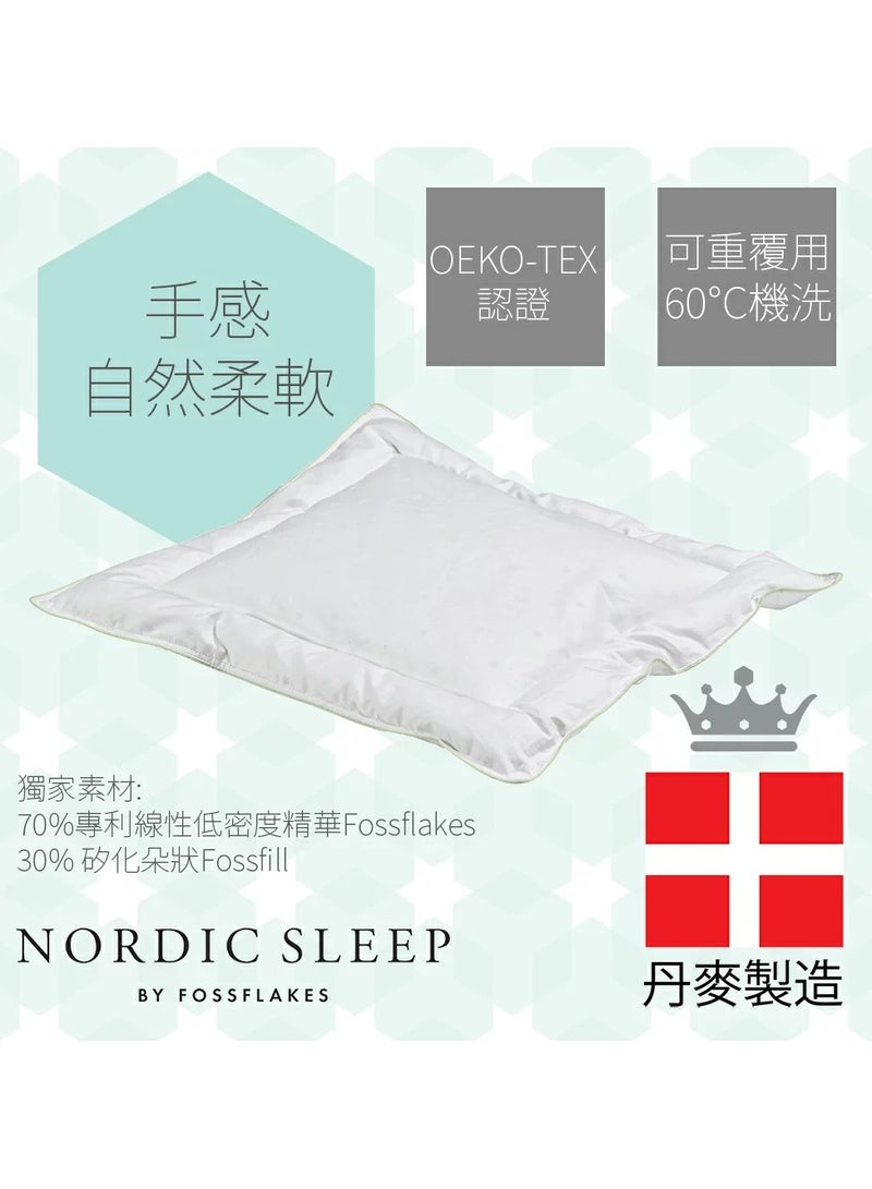 Fossflakes Baby Hypoallergenic fiber Pillow - 40 x 45 CM BA TC252