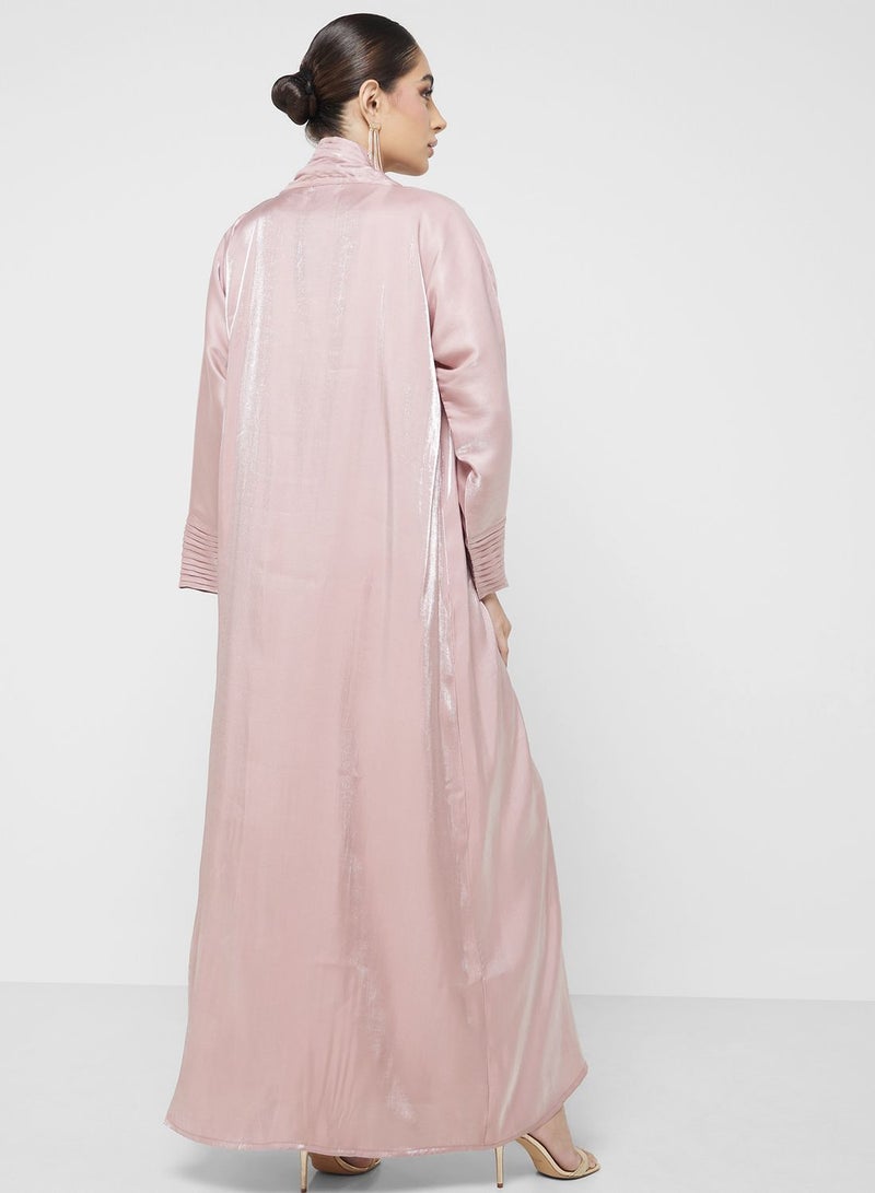 Pleated Detail Abaya