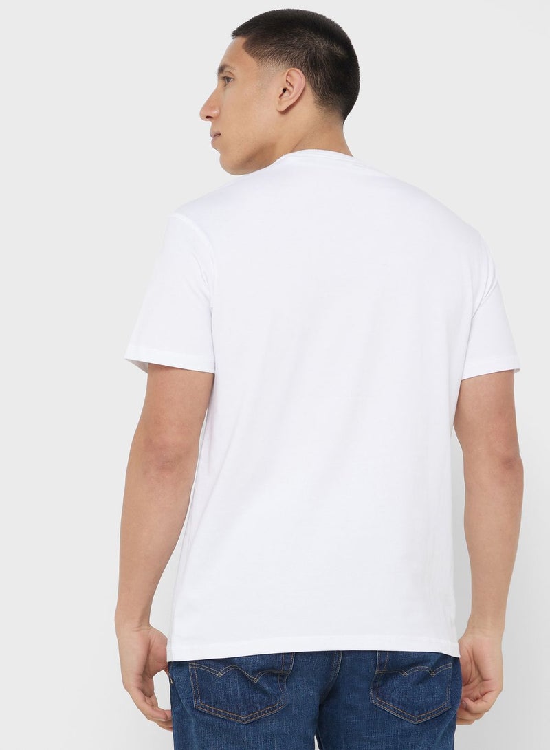 Printed Crew Neck T-Shirt
