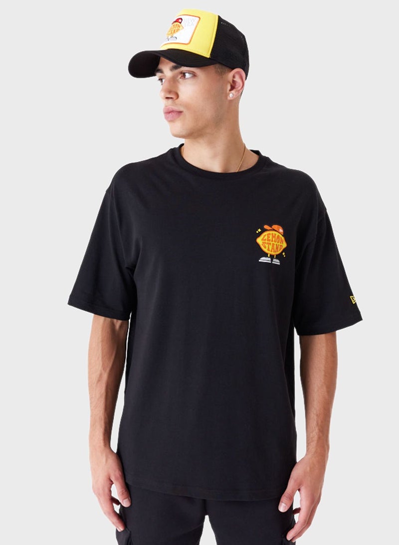 Fruit Graphic Oversized T-Shirt