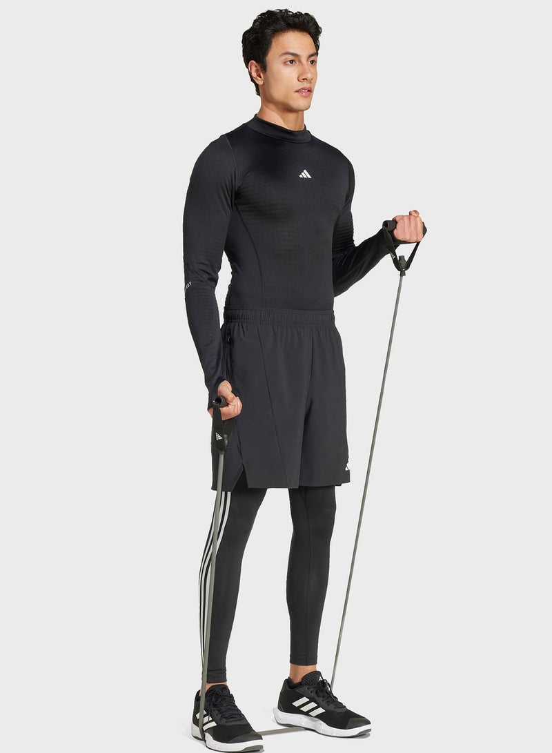 Techfit Compression 3 Stripe Tights