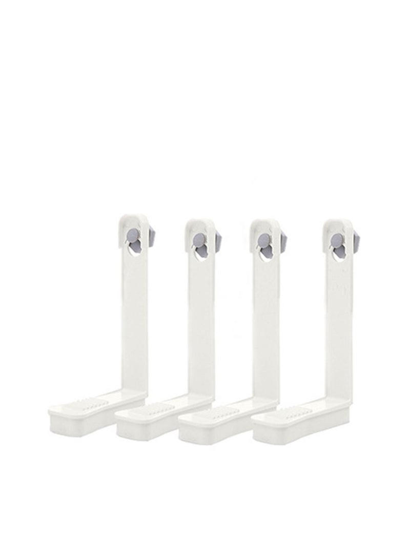 Bed Sheet Clips Six-Sided Bed Sheet Practical ABS 4pcs Suspenders Straps Home