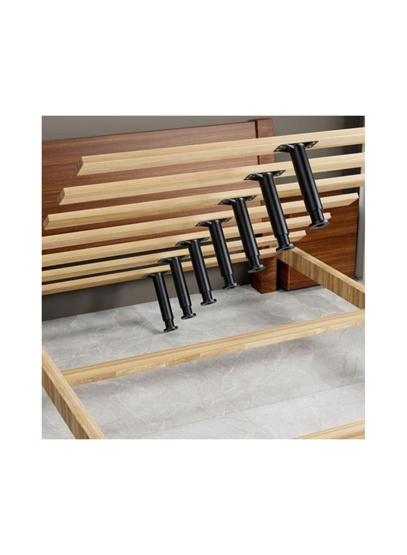 6 pcs Telescopic Adjustable Bed Beam Support Foot Reinforced Plastic Furniture Leg Sofa Leg Bed Bottom Load Bearing Bracket