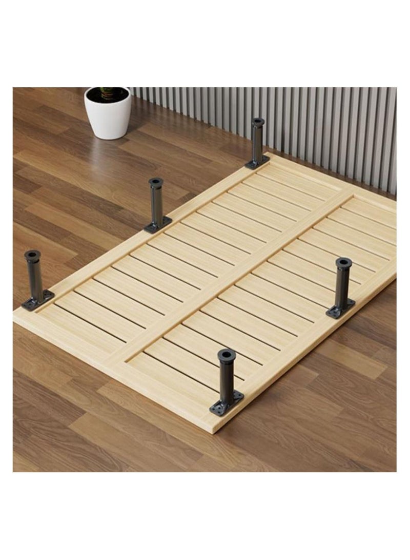 6 pcs Telescopic Adjustable Bed Beam Support Foot Reinforced Plastic Furniture Leg Sofa Leg Bed Bottom Load Bearing Bracket