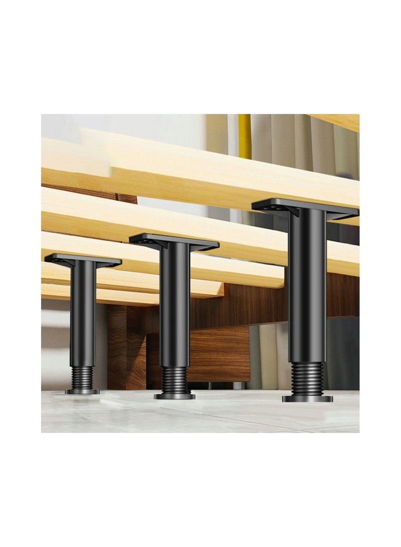 6 pcs Telescopic Adjustable Bed Beam Support Foot Reinforced Plastic Furniture Leg Sofa Leg Bed Bottom Load Bearing Bracket