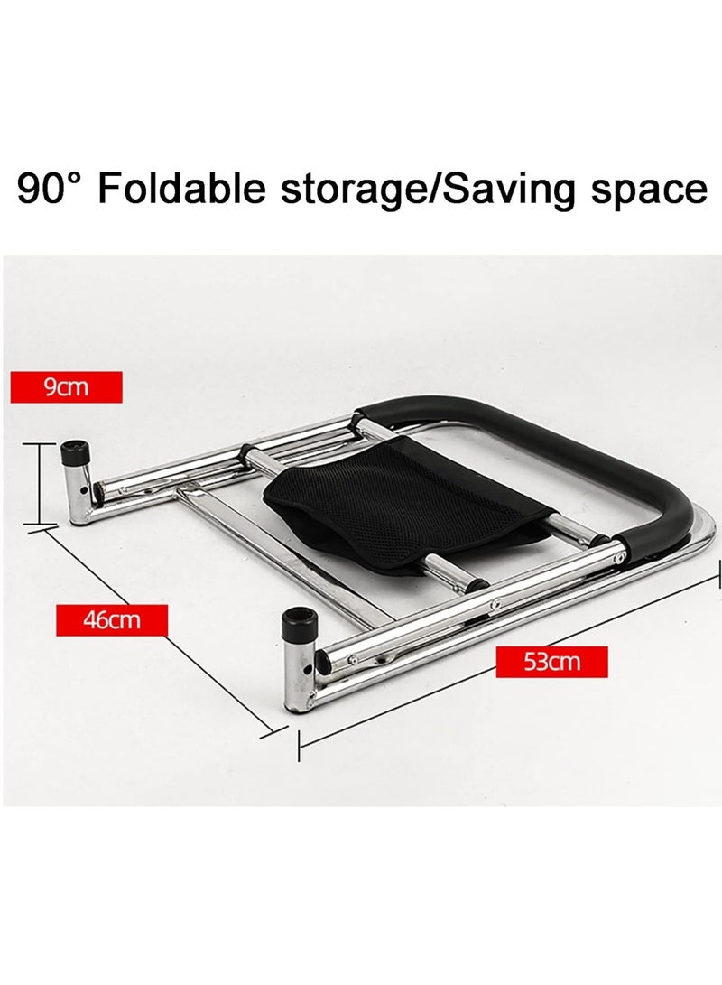 Bed Handicap Rails, Bed Rails for Elderly Hospital Bed Assist Bar with Storage Pocket for Elderly Adults