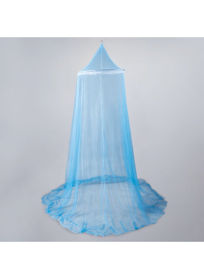 Universal Bed Hanging Mosquito Mesh Net Polyester Blue 8.5 x 2.5 x 0.6meter