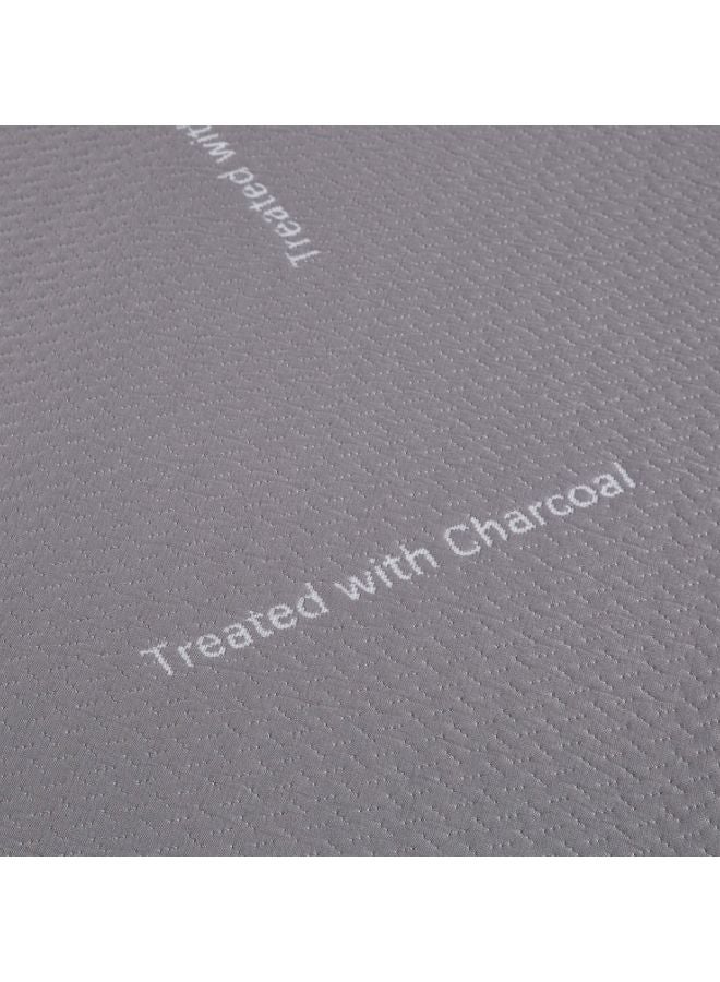 Innate Charcoal Infused Mattress Topper Polyester Grey 200x120x4cm