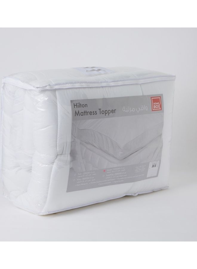 Hilton Mattress Topper Microfiber White 200x150cm