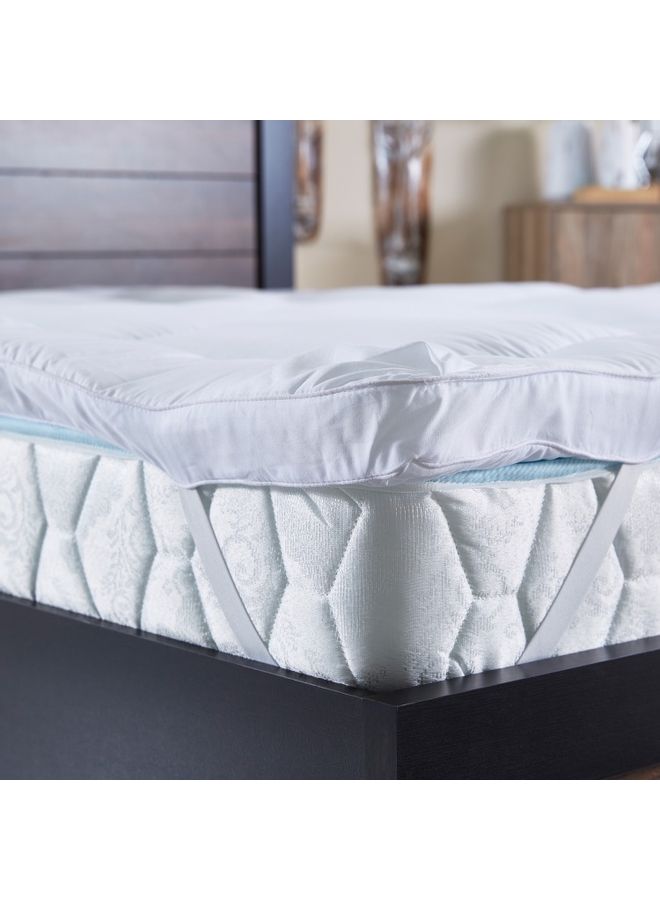 Hilton Mattress Topper Microfiber White 200x150cm