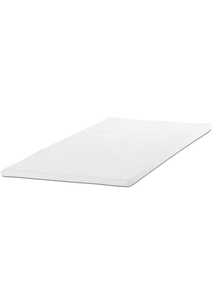 Premium Memory Foam (Harmony Visco Elastic) Mattress Topper with Removable Luxurious Velour Cover