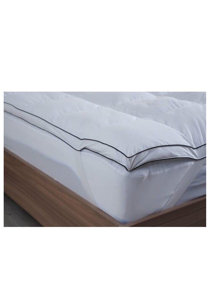 PAN Home Prime Comfort Down Alternative Gel Mattress Topper 160x200x4cm-White