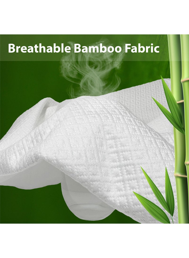 SpireHues Premium Waterproof Bamboo Mattress Protector