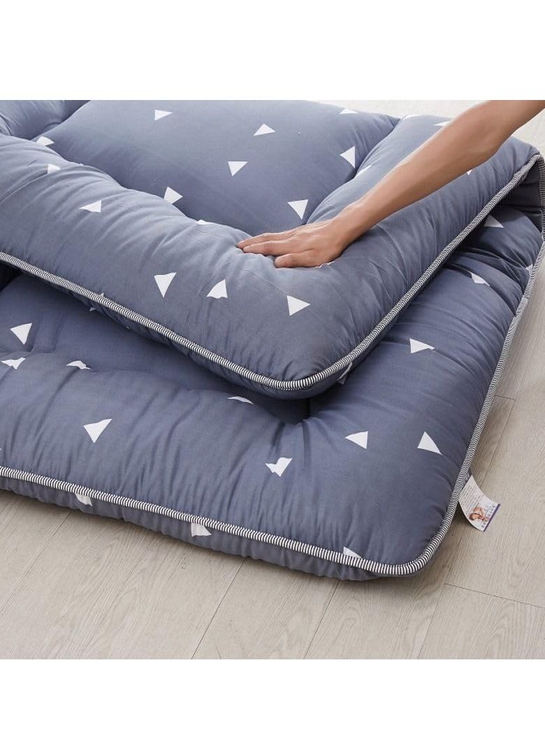 COOLBABY  Floor Mattress Futon Mattress Roll Up Camping Mattress Tatami Mat Foldable Mattress for Bed Couch Mattress Pad Twin 200cm*150cm