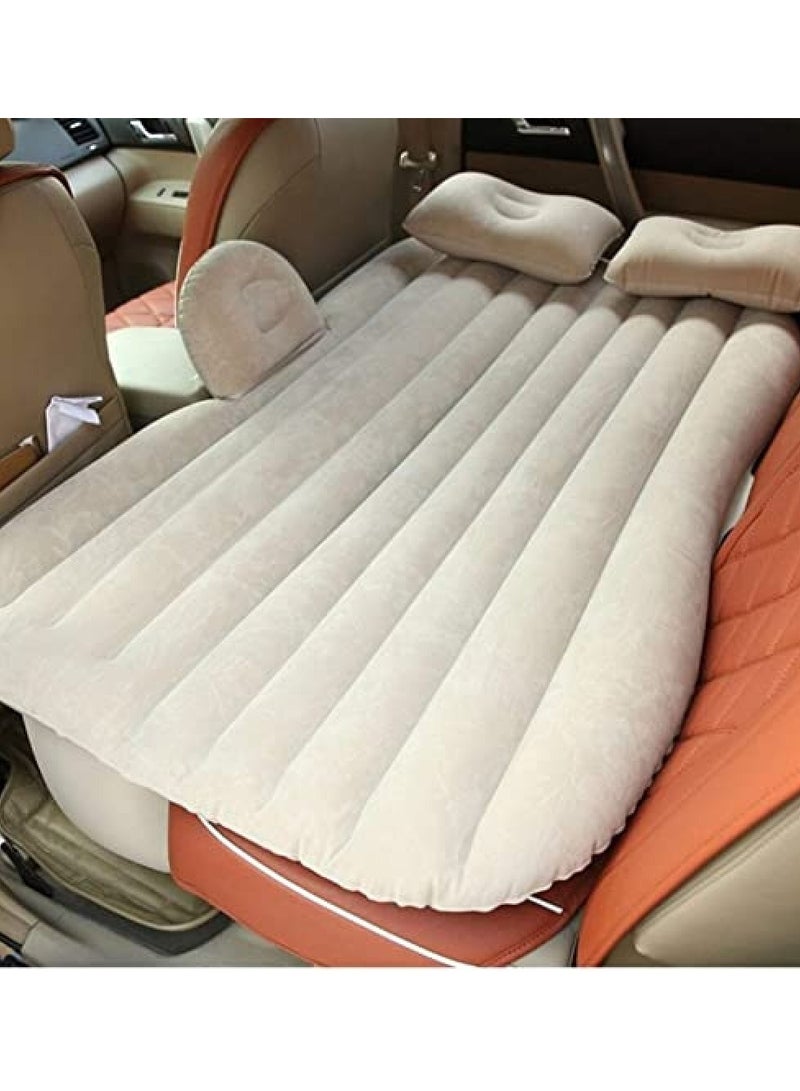 Inflatable Car Air Mattress With Pump And 2 Pillows