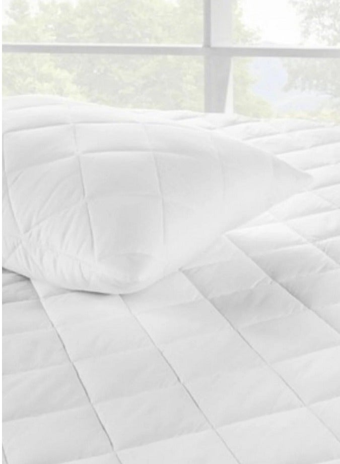 Quilted waterproof Mattress Protector King Size 180x200 Mattress (Protection & Additional Comfort 2 in 1)