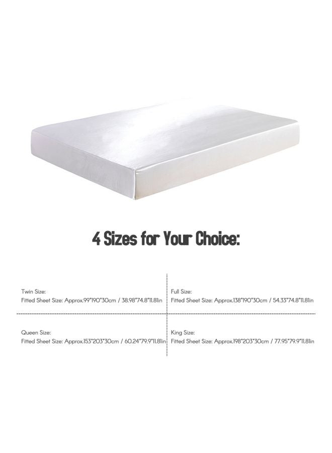 Mattress Encasement Cover Polyester White 20x20x5cm