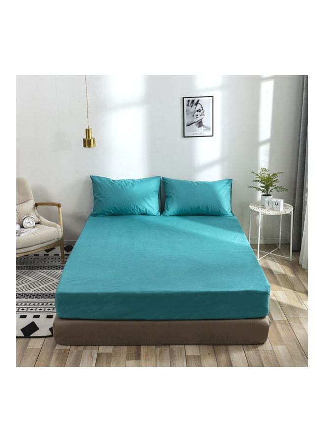 Mattress Encasement Cover Polyester Lake Green 33x23x4cm