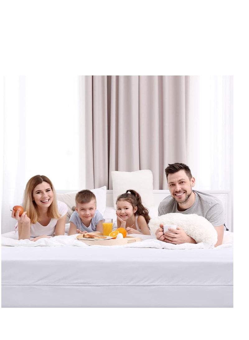 Utopia Bedding Zippered Mattress Encasement Queen - 100% Waterproof and Bed Bug Proof Mattress Protector - Absorbent, Six-Sided Mattress Cover
