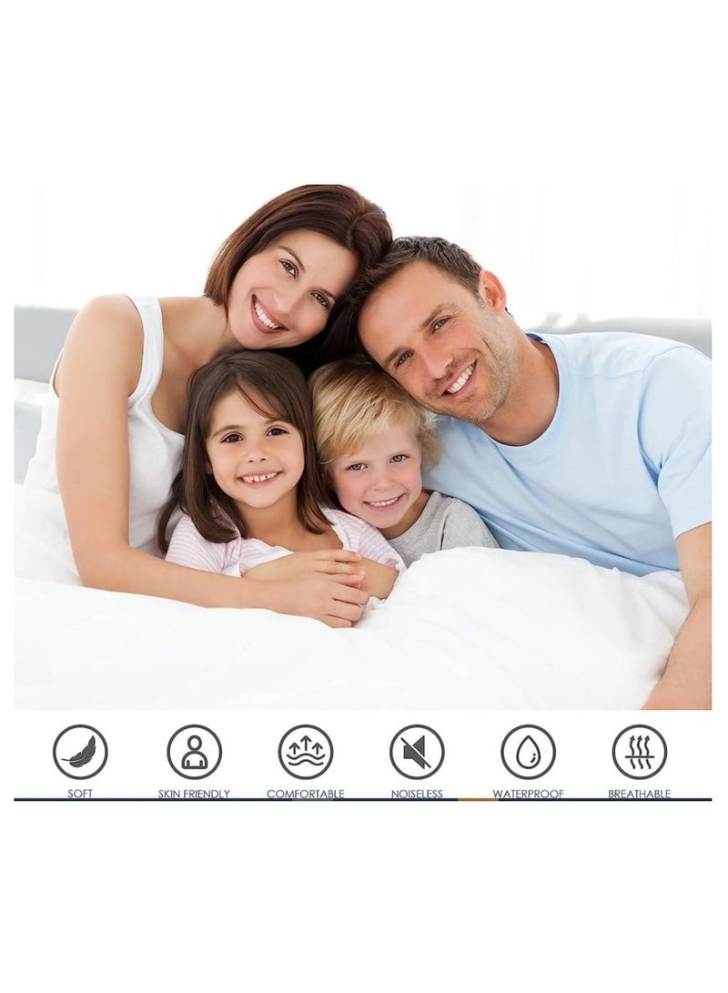 Utopia Bedding Zippered Mattress Encasement Queen - 100% Waterproof and Bed Bug Proof Mattress Protector - Absorbent, Six-Sided Mattress Cover