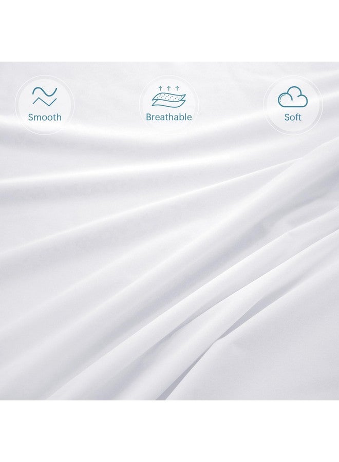 Twin Zippered Mattress Protector Waterproof (4 5 6 7 9 13Inches) Low Profile Mattress Encasement & Mattress Cover 6 Sides Wrapping Box Spring Cover Easy To Take On & Off Smooth & Breathable