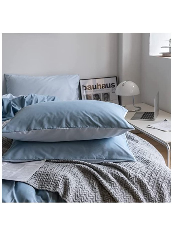 King Size Bedding Flat Sheet 6 Pcs Bed Sheet King Set Super Soft Cotton Breathable Cozy Non Pilling Sheets Shrinkage And Fade Resistant Easy Care