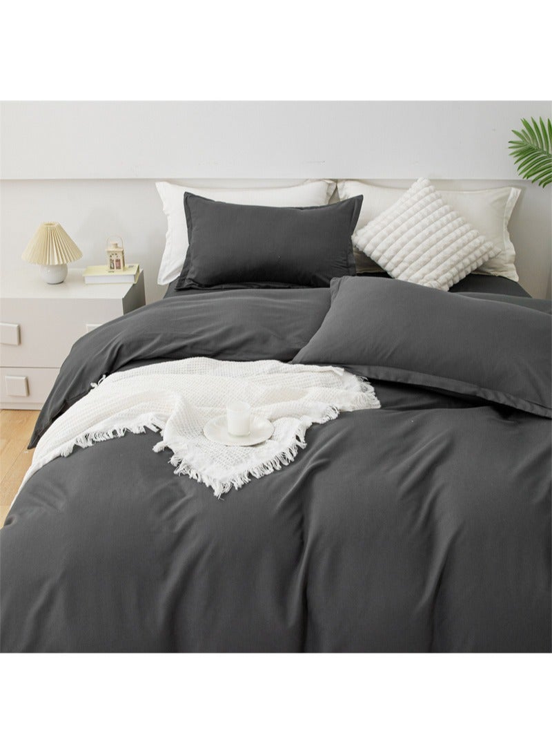 4-Piece Bedding Set Including 1 Quilt Cover 1 Sheet 2 Pillowcases 2m Bed (200*230cm)