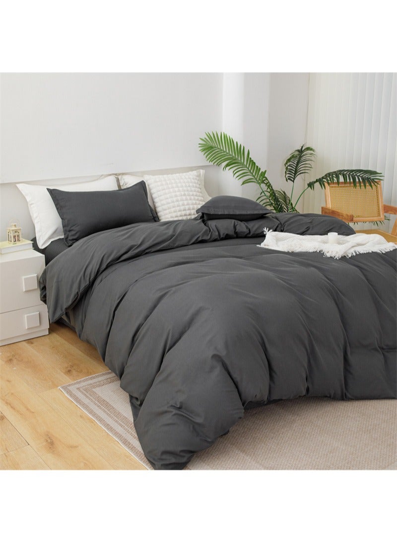 4-Piece Bedding Set Including 1 Quilt Cover 1 Sheet 2 Pillowcases 2m Bed (200*230cm)