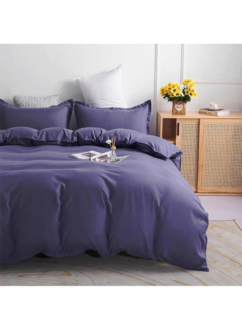 4-Piece Bedding Set Including 1 Quilt Cover 1 Sheet 2 Pillowcases 2m Bed (200*230cm)