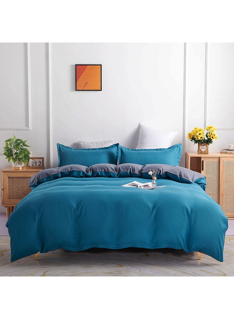 4-Piece Bedding Set Including 1 Quilt Cover 1 Sheet 2 Pillowcases 2m Bed (220*240cm)