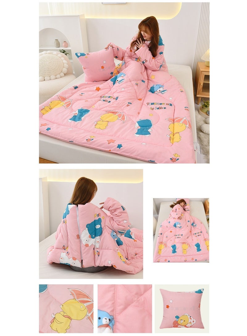 Multifunctional Sleeve Lazy Quilt (200x150cm)